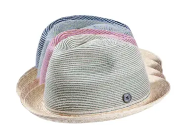 Sommerhut Player aus Hanf und Stroh in Naturfarben