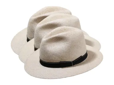 Panamahut City Twisted natur mit schwarzem Rebsband – klassische Sommerhutform