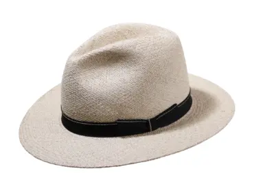 Panamahut City Twisted natur mit schwarzem Rebsband – klassische Sommerhutform