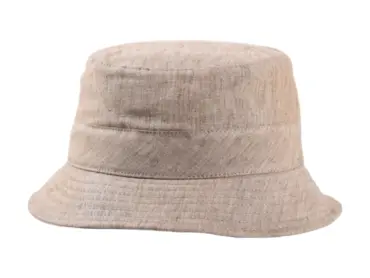 Bucket Sommerhut Leinen extra fein