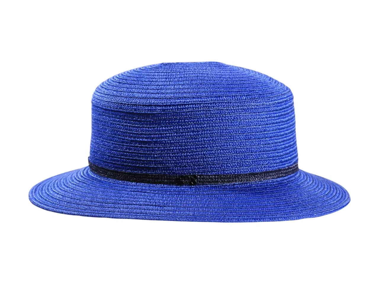 Damencloche aus Bast in vier Farbvarianten mit rollbarer Funktion