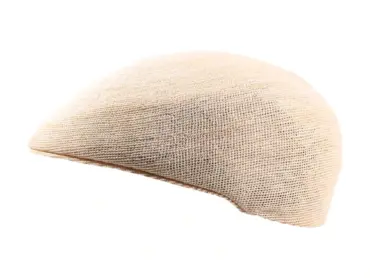 Panamamütze Flatcap naturfarben aus echtem Panama Grad 10