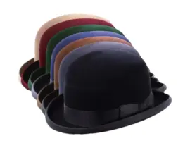 Haarfilzhut weicher Melone Velours