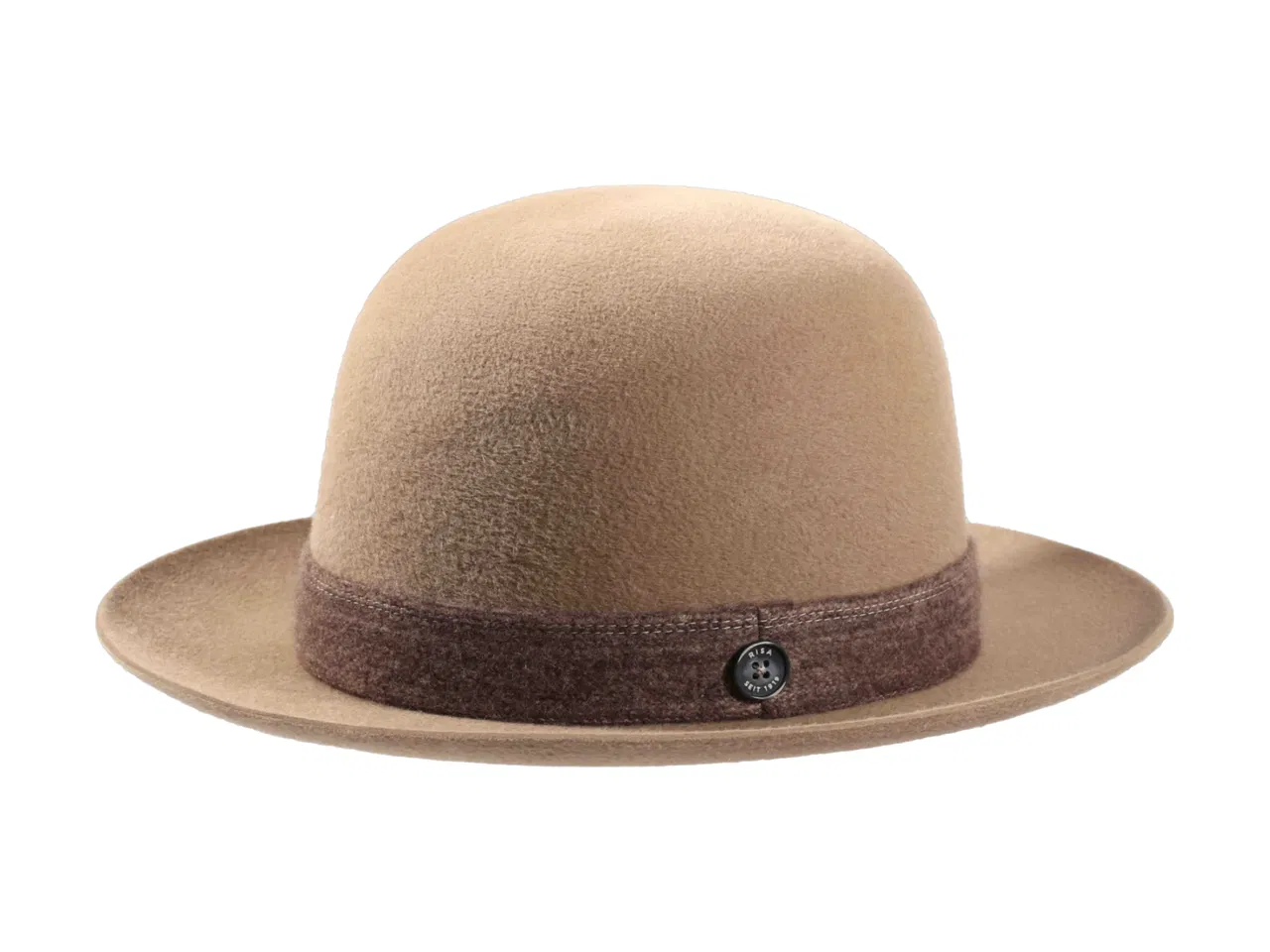 Fedora Velours „Folly Ribon“ Shapable – handgefertigt in der Schweiz