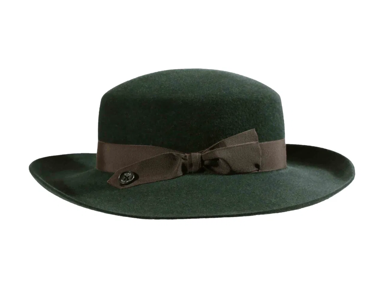 Aufschlag Damenhut Velours meliert – Bild 3