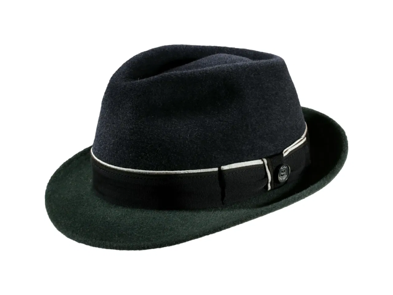 flacher Trilby/Player 2-Piece meliert mit Klapprand – Bild 2
