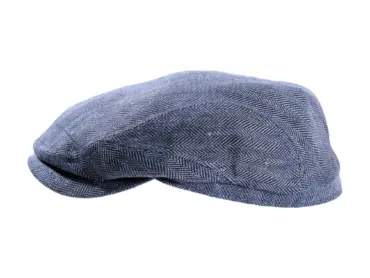 Schiebermütze Fischgrat