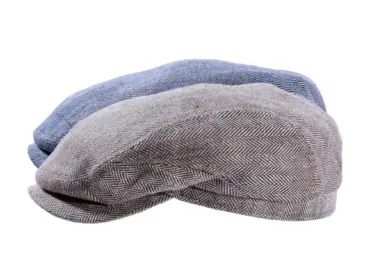 Schiebermütze Fischgrat