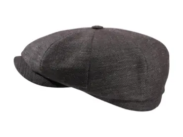 Paperboy Sommermütze Wolle & Leinen Anthrazit