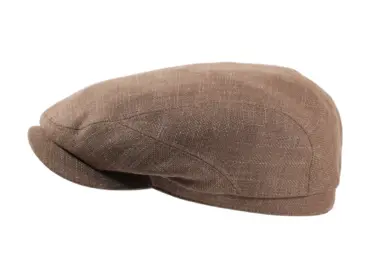 Schiebermütze Wolle in Nougat