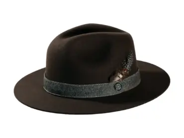 Fedora "rugged herringbone"