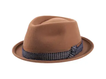 Player Wollfilz „Mohair Pied de Poule“ – Handarbeit Schweiz