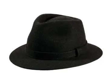 Cityhut aus Wollfilz mit schmaler Krempe, handgefertigt in der Schweiz