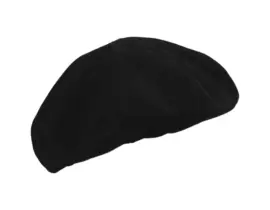 Béret aus feinem Wildleder