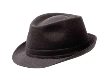 Stoffhut Trilby pure Wool "Karo"