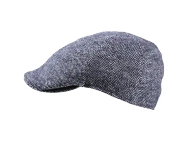 Schiebermütze Tiziano mit Herringbone-Muster, Handarbeit Risa
