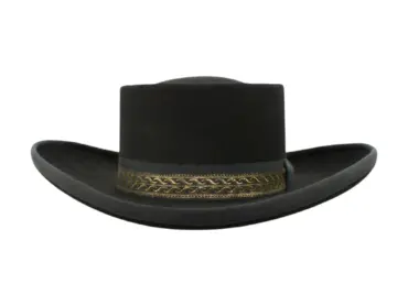 Gambler Premium Biberhut – inspiriert von Wild Wild West, handgefertigt