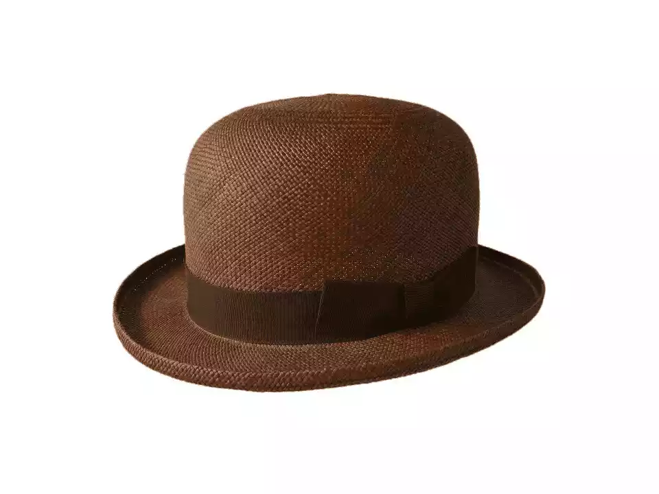 Western Derby Panamageflecht „Death Valley“ Braun