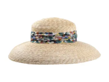 Damencloche mit Floralem Hutband