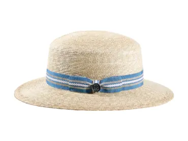 Damenhut Cloche aus Stroh