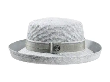 Damen Aufschlaghut Panamastroh