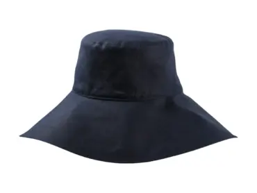 Damenaufschlaghut aus Leinen in Weiß, Hellbeige und Marineblau