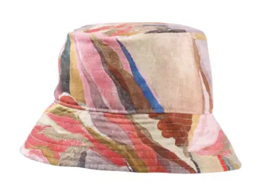 Bucket Sommerhut Multicolor Rot