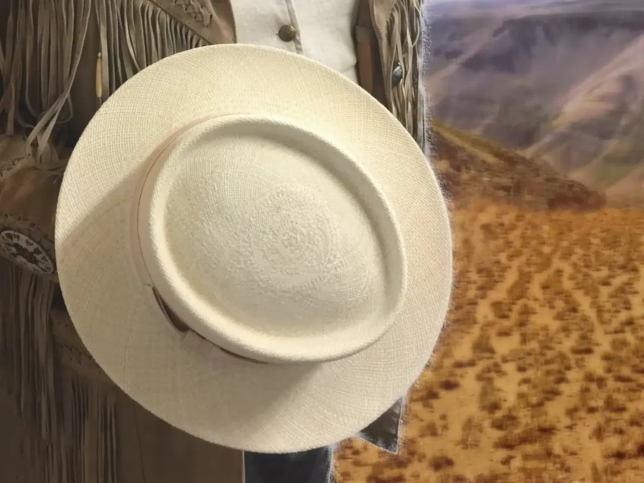 Nevada Westernhut aus Panamastroh – Bild 3