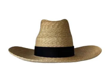 Western Strohhut Texas aus Weizenstroh – Handgefertigt in der Schweiz