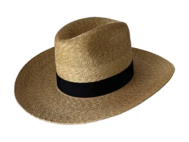 Western Strohhut Texas aus Weizenstroh – Handgefertigt in der Schweiz