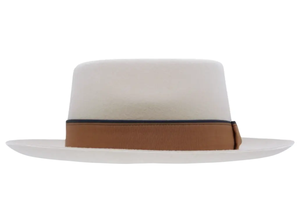 Fedora Haarfilz „Paspel und Garn“ – Niederer Kopf