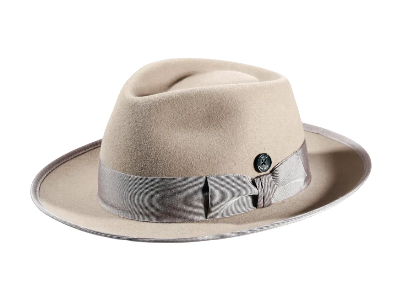 Bogart Fedora Haarfilzhut mit Klapprand – handgefertigt in der Schweiz