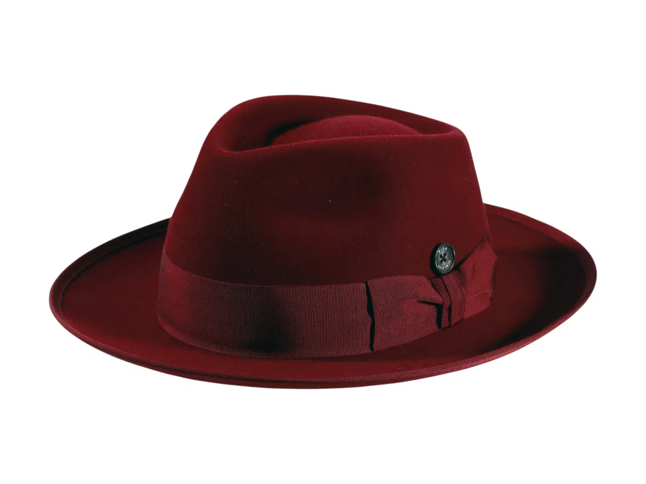 Bogart Fedora Haarfilzhut mit Klapprand – handgefertigt in der Schweiz