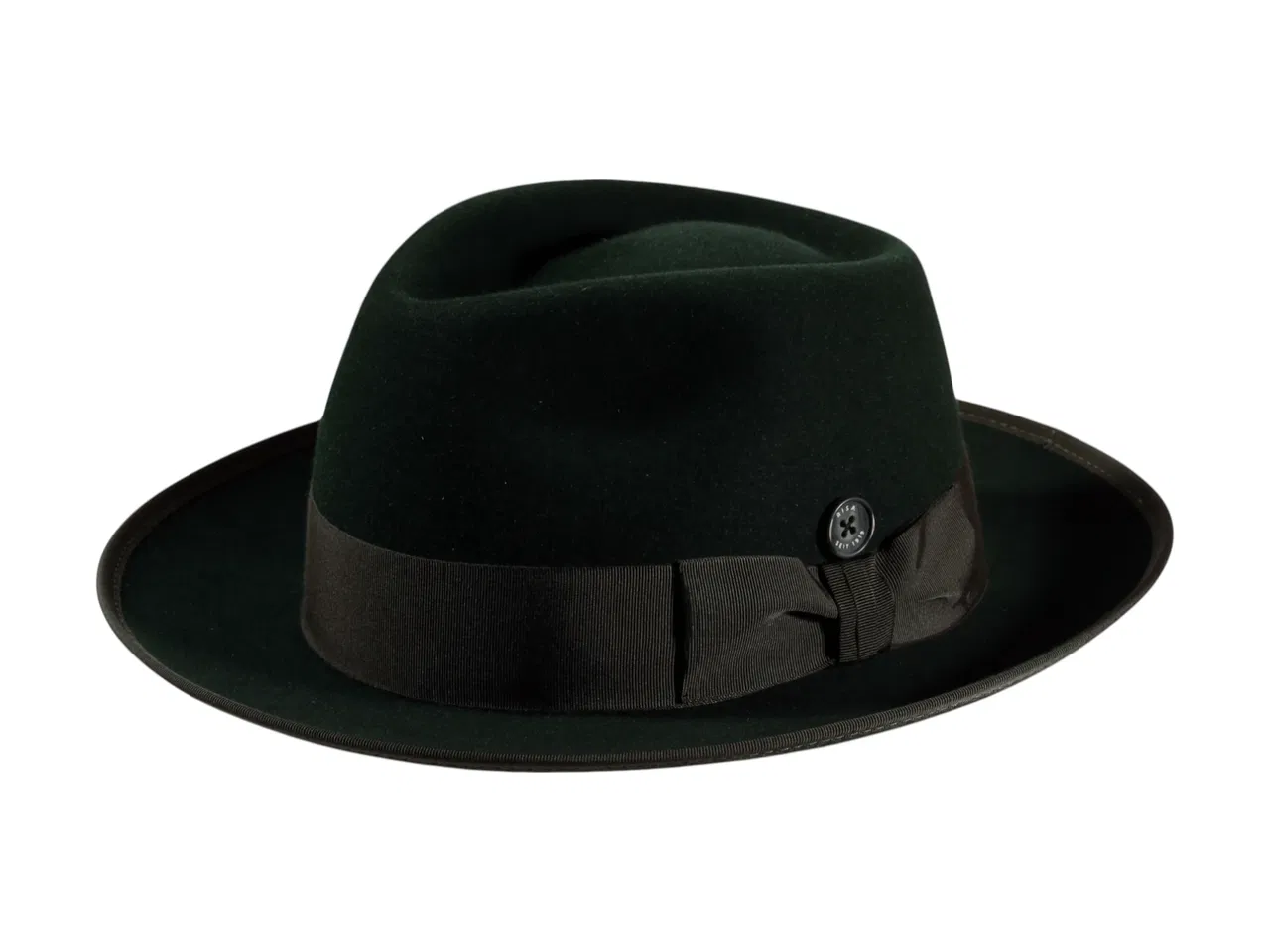 Bogart Fedora Haarfilzhut mit Klapprand – handgefertigt in der Schweiz