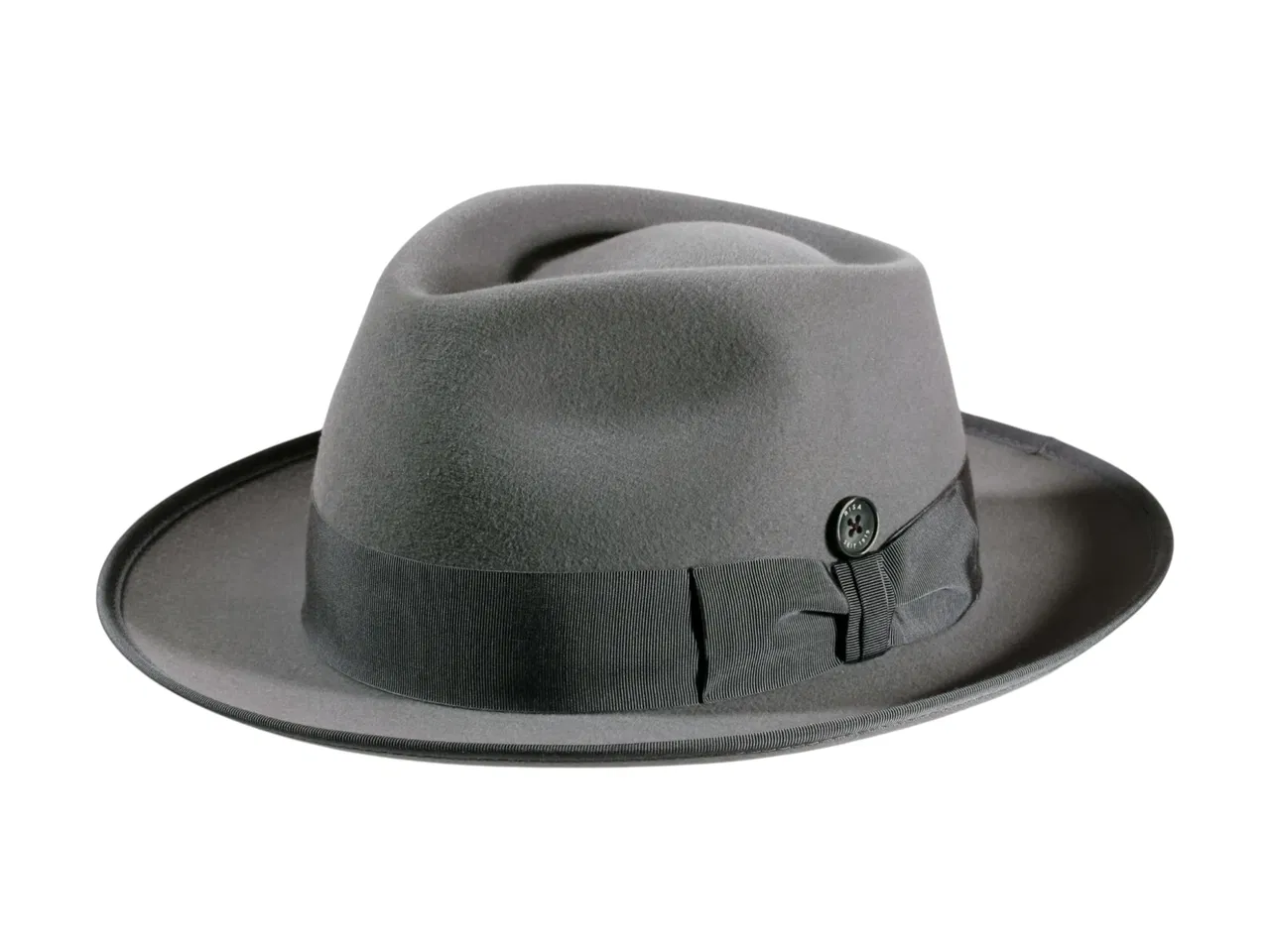 Bogart Fedora Haarfilzhut mit Klapprand – handgefertigt in der Schweiz